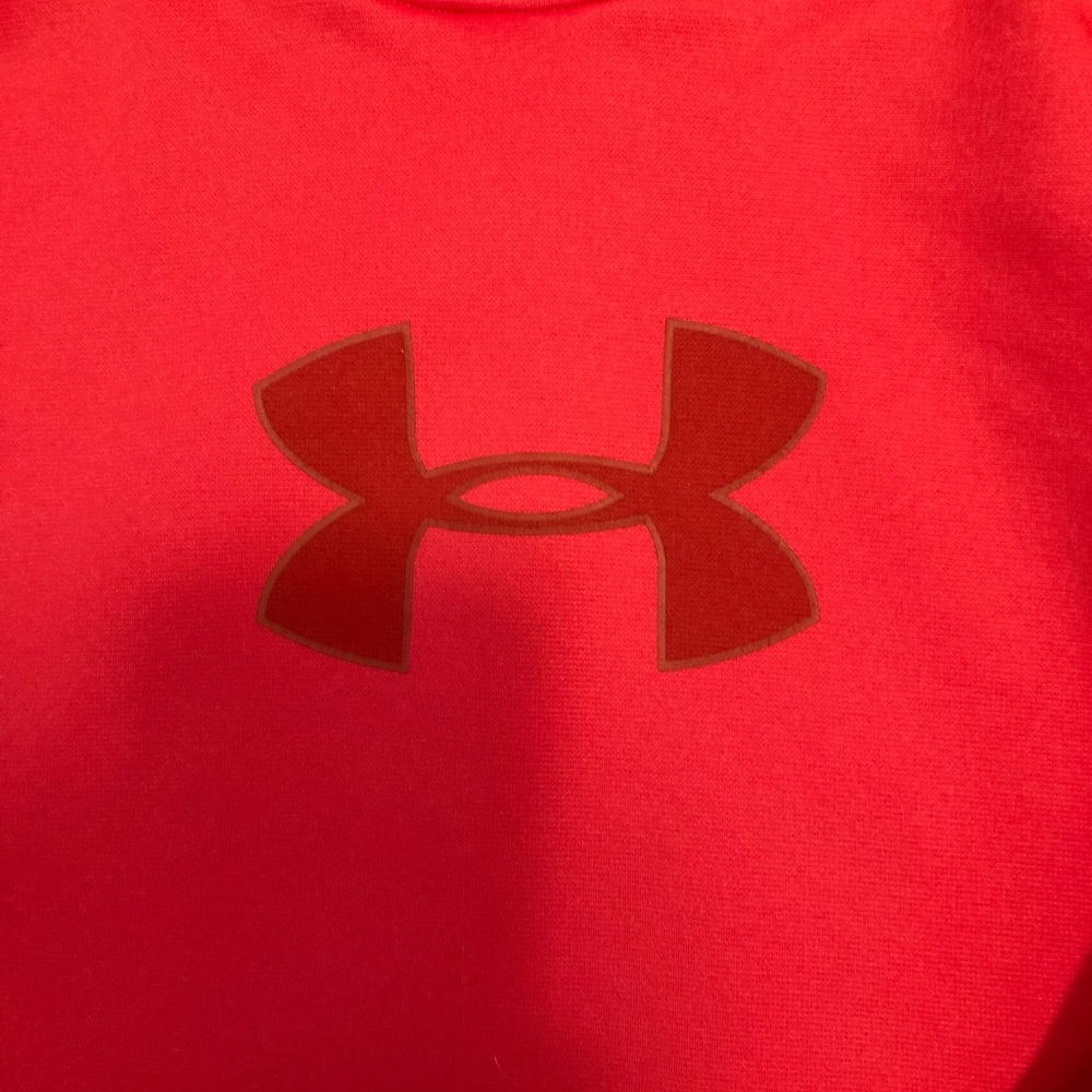 Under Armour Women's Storm New UA Logo Hoodie - Pink Sky. XL - Picture 3 of 6